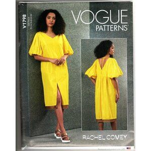 Vogue V1798 Misses 16 to 24 Rachel Comey Shift Dress UNCUT Sewing Pattern